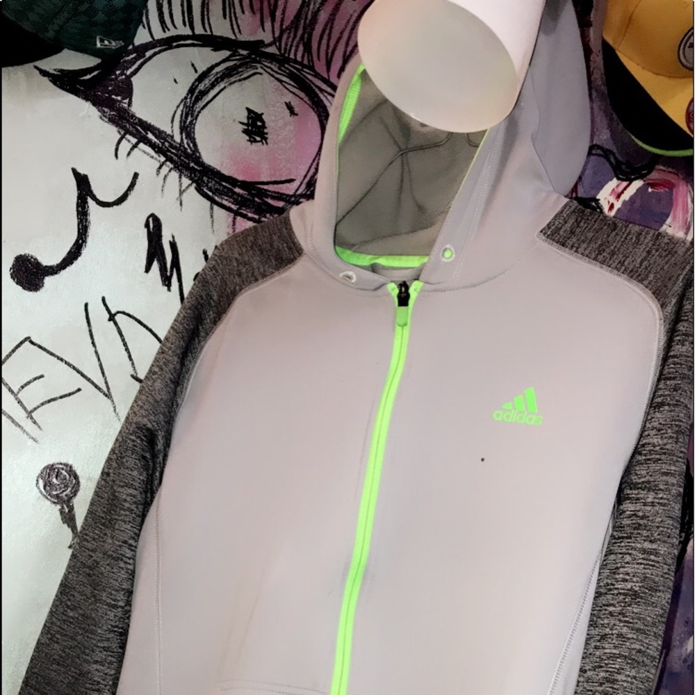 Adidas zip up hoodie